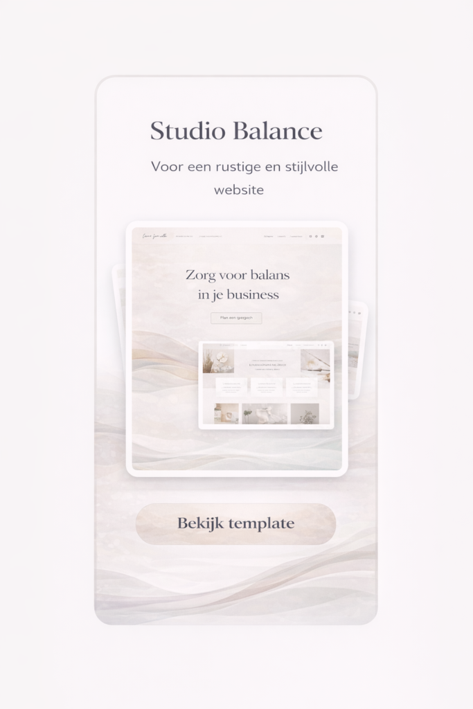 template studio balance