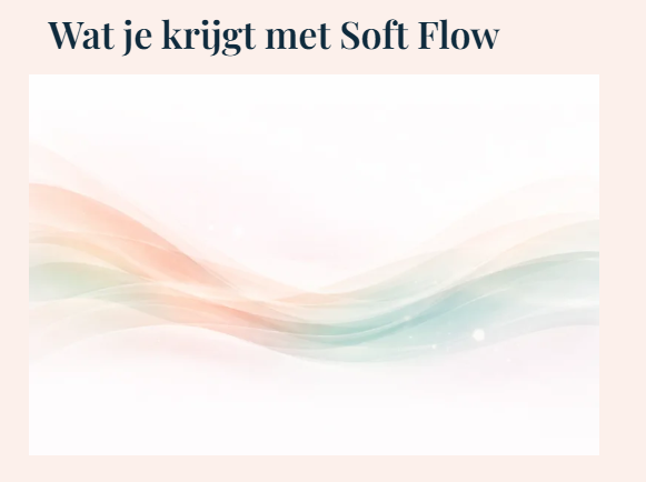 Soft Flow template demo