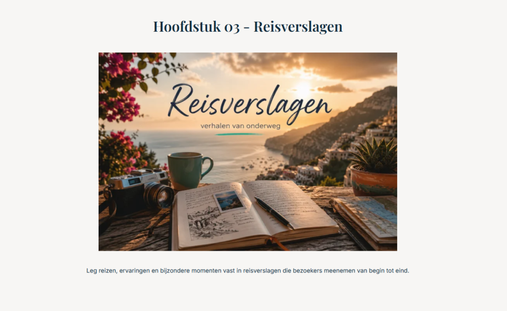 Reisverslagen Travel Story
