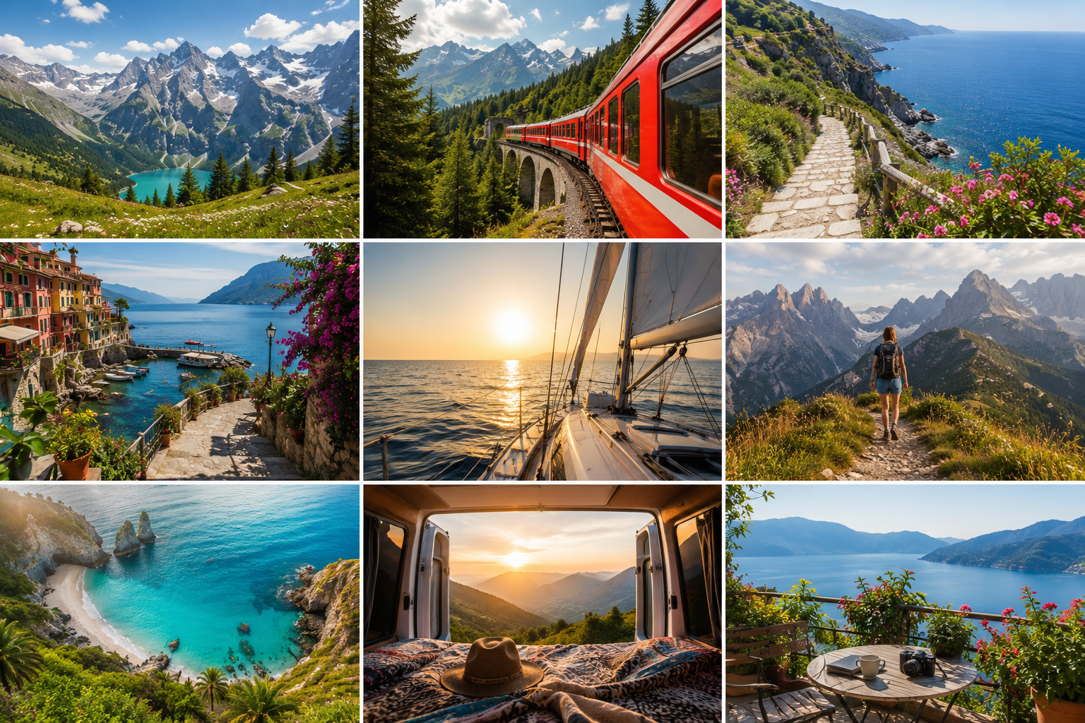 travel story homepage