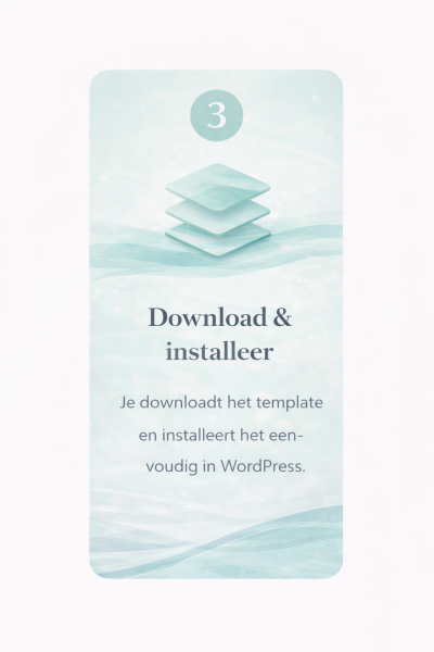 template verkoop design